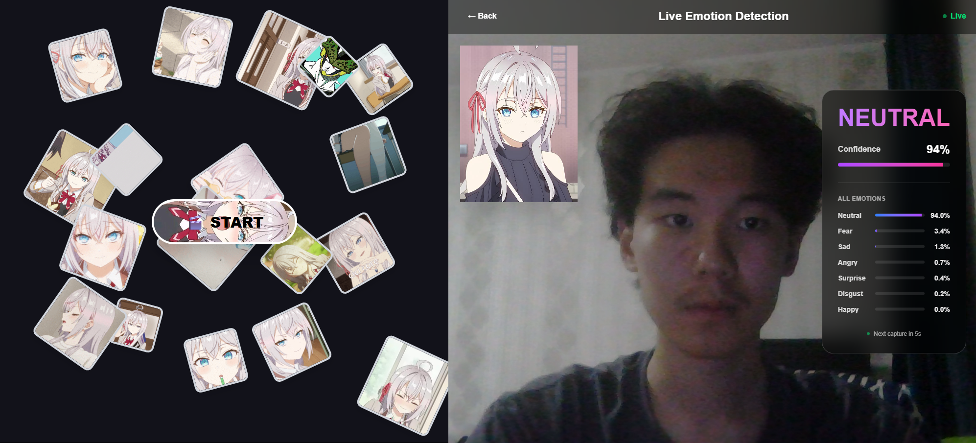 Emotion classifier (Alya edition)